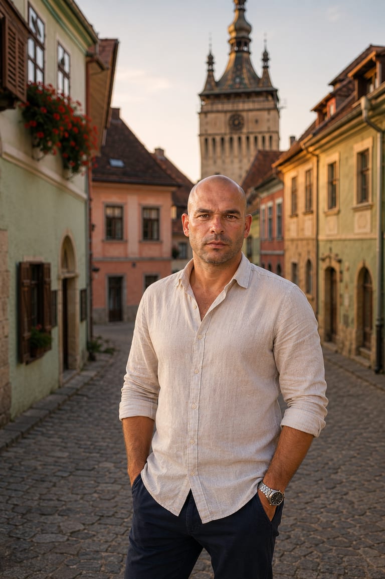 Dinu, founder of Clara's Romanian Journeys