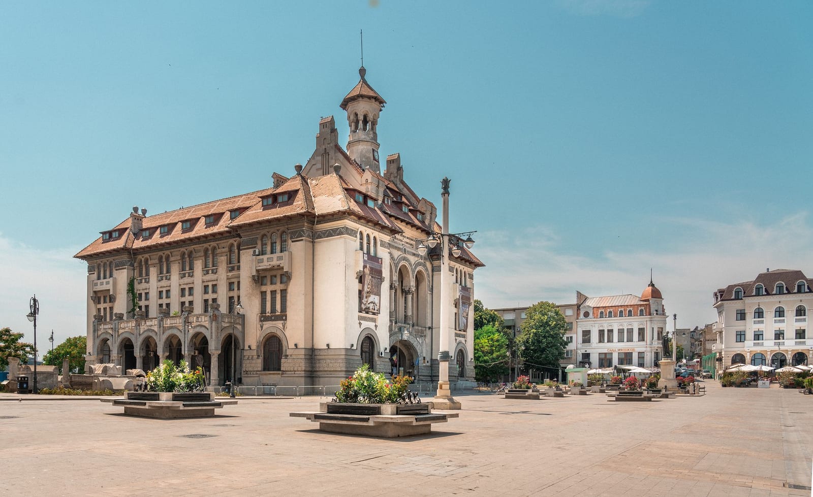 Historic building in Constanța, Romania
